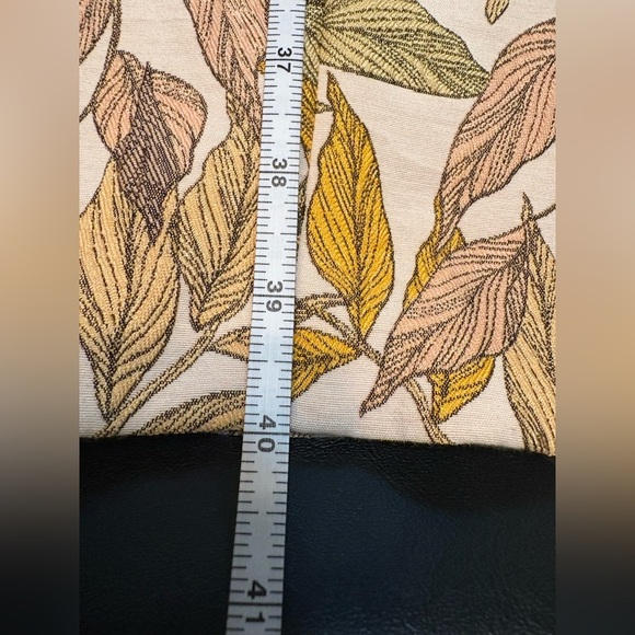 Gianni Bini Beckham Cutout Sheath Dress Size XS Jacquard Floral Fabric With Slit - Picture 14 of 14